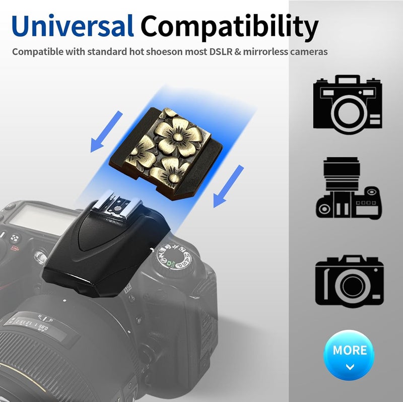DBZZ Camera Hot Shoe Cover Protector Cap for Canon Nikon Panasonic Fujifilm Olympus Pentax Sigma DSLR/SLR/Evil Camera - Image 2